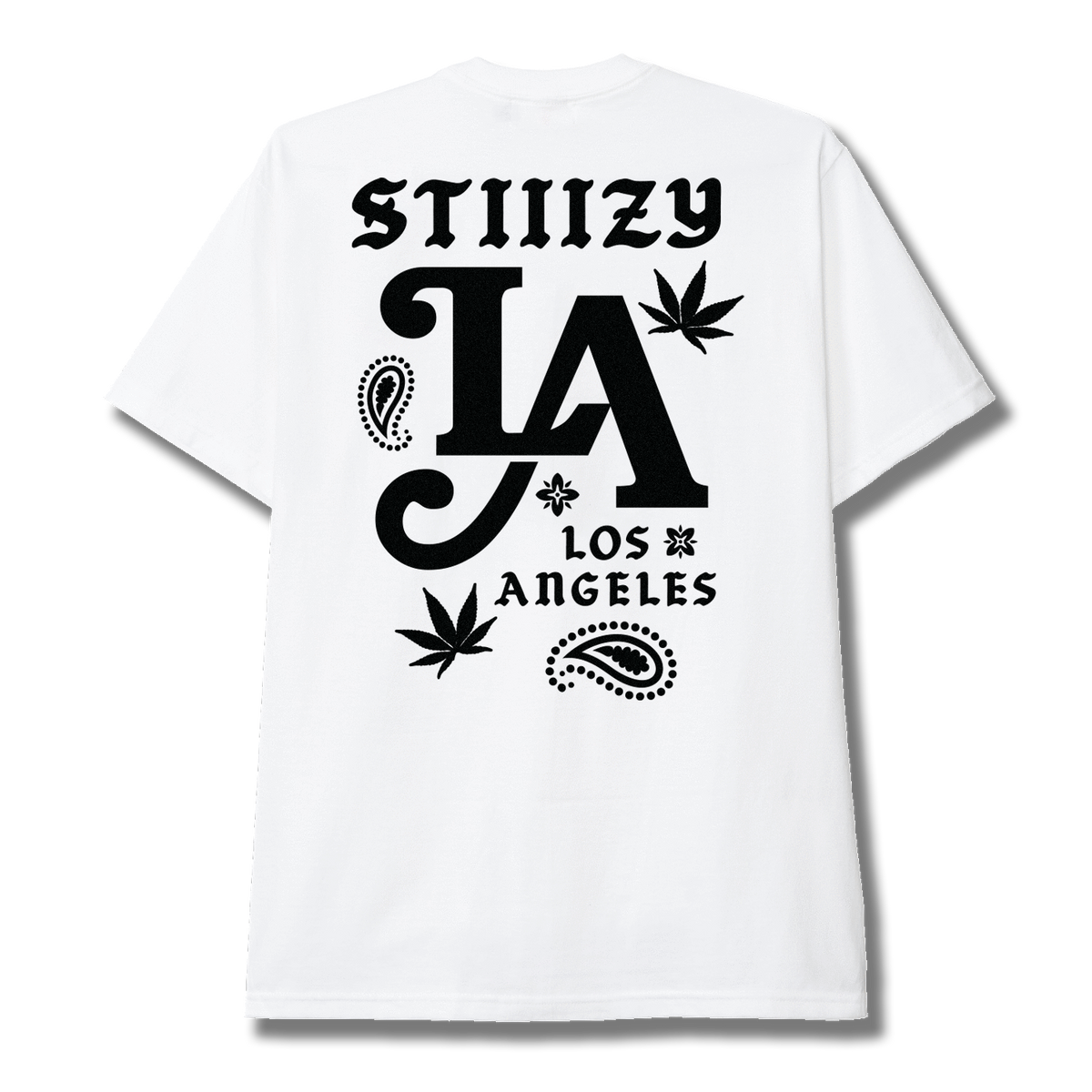 The Los Angeles Tee - White – MR. RICH Luxury Men's Tees, Jackets