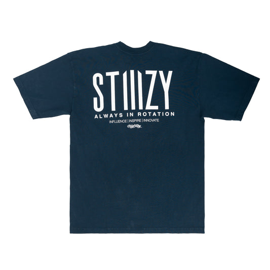 STIIIZY Always in Rotation T-Shirt - Navy