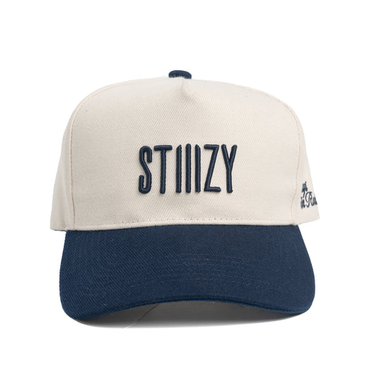 STIIIZY A-Frame Snapback Hat - Navy