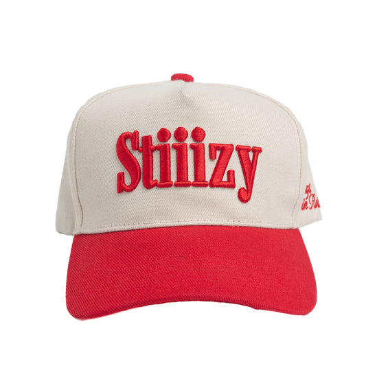 STIIIZY Smoker's Club Snapback Hat - Red